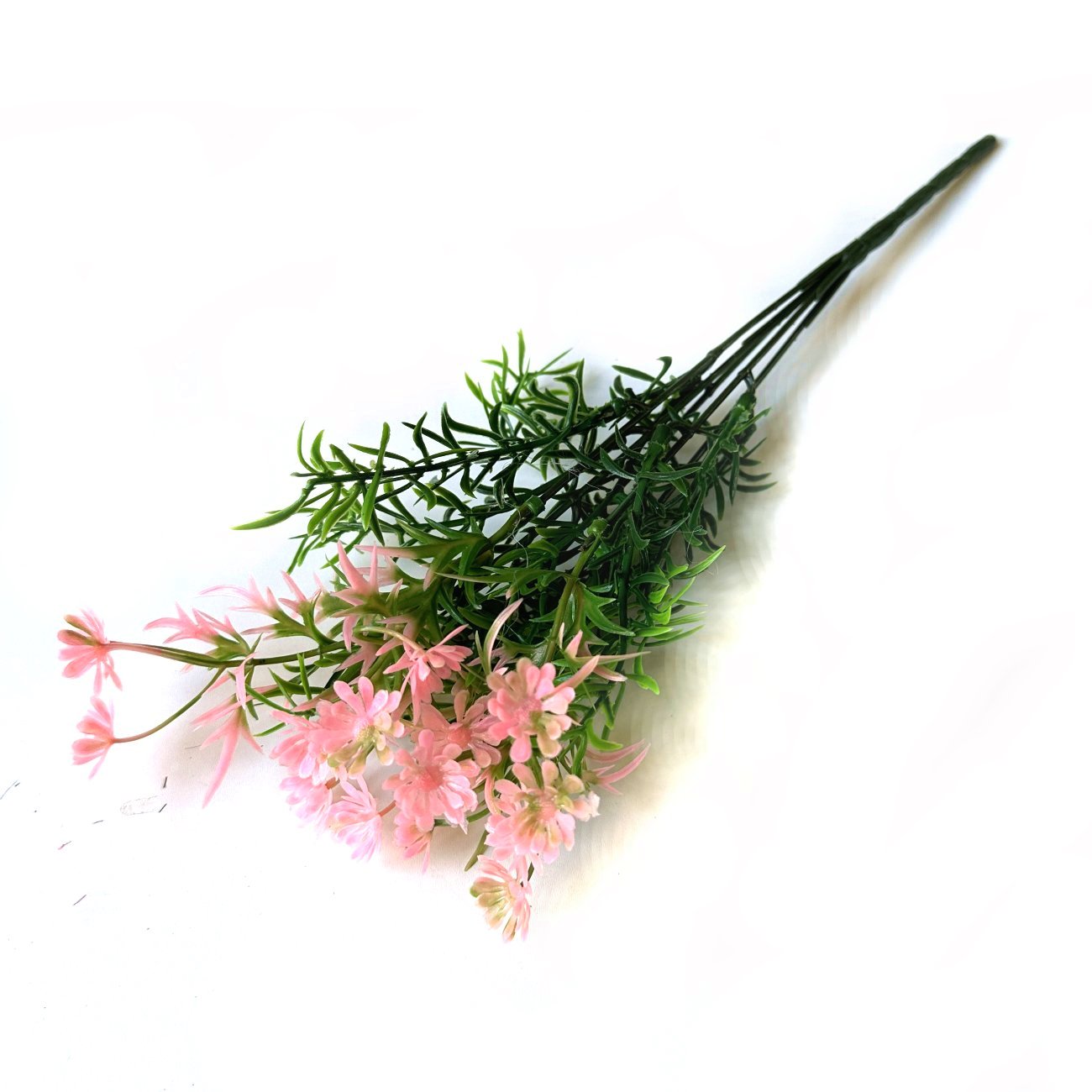 Artificial Phlox Bush | Salmon Pink Faux Flowers | Devon Artificial