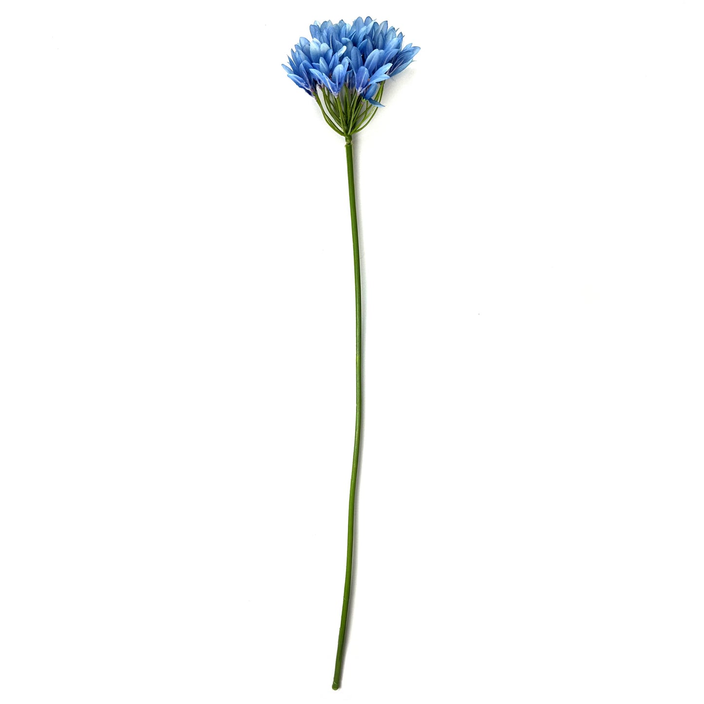 Artificial Agapanthus Flower Stem 87cm - Blue