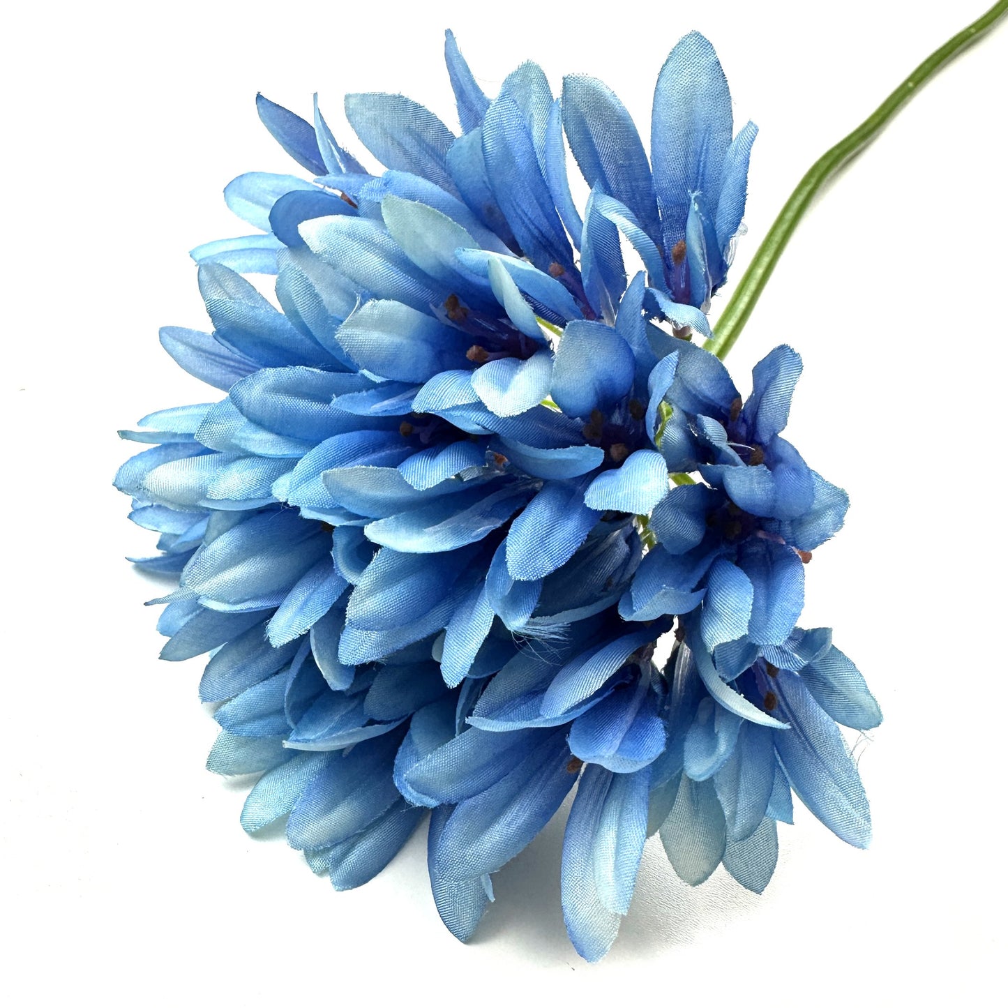 Artificial Agapanthus Flower Stem 87cm - Blue