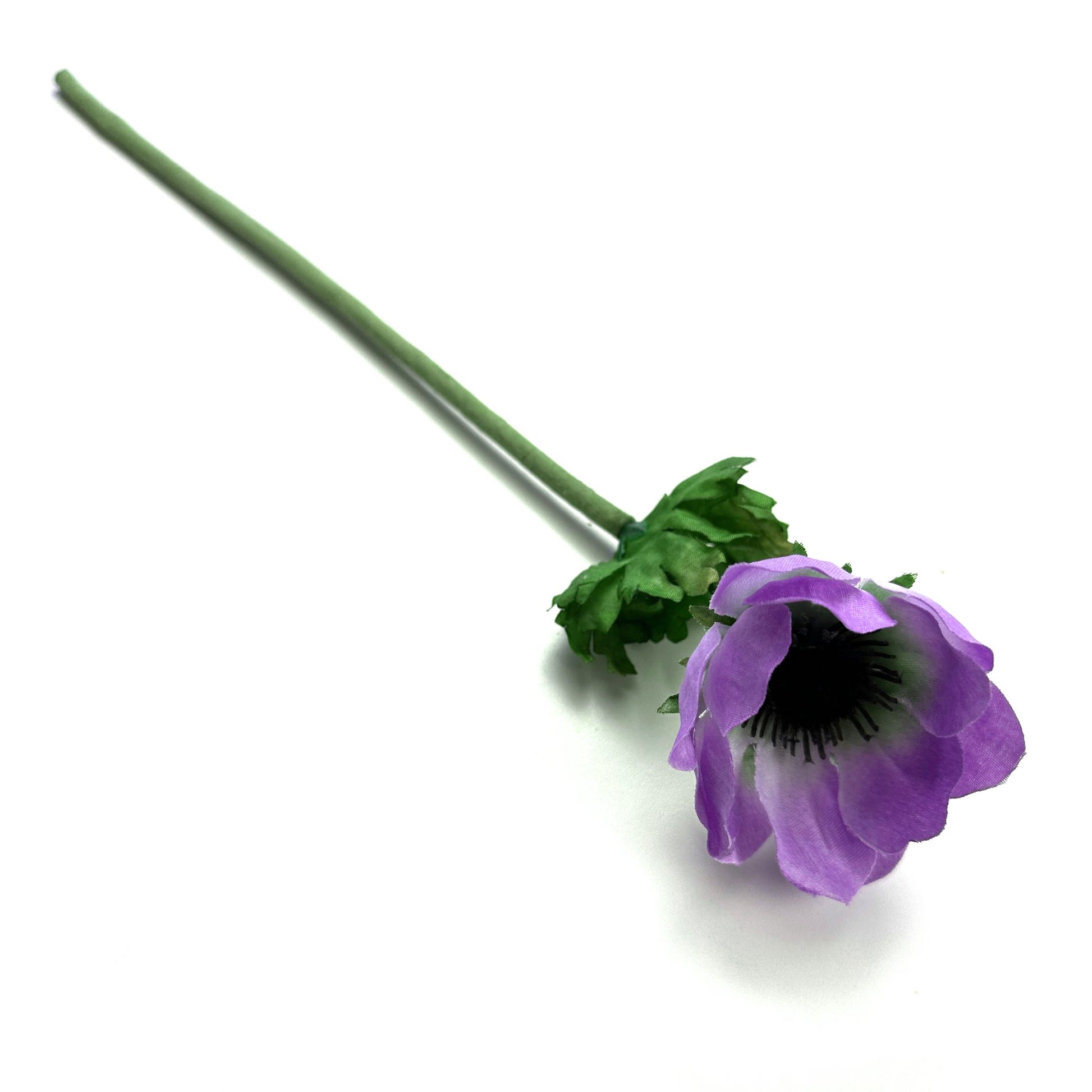 Artificial Anemone Faux Flower Stem