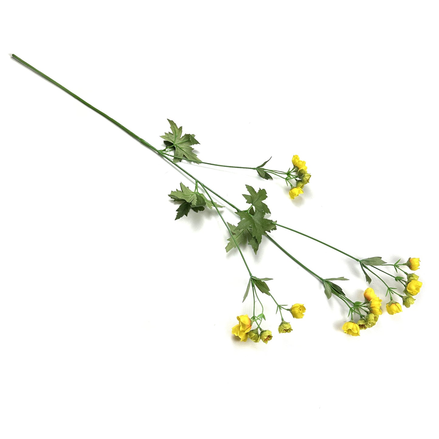 Artificial Buttercup Flower Spray 79cm