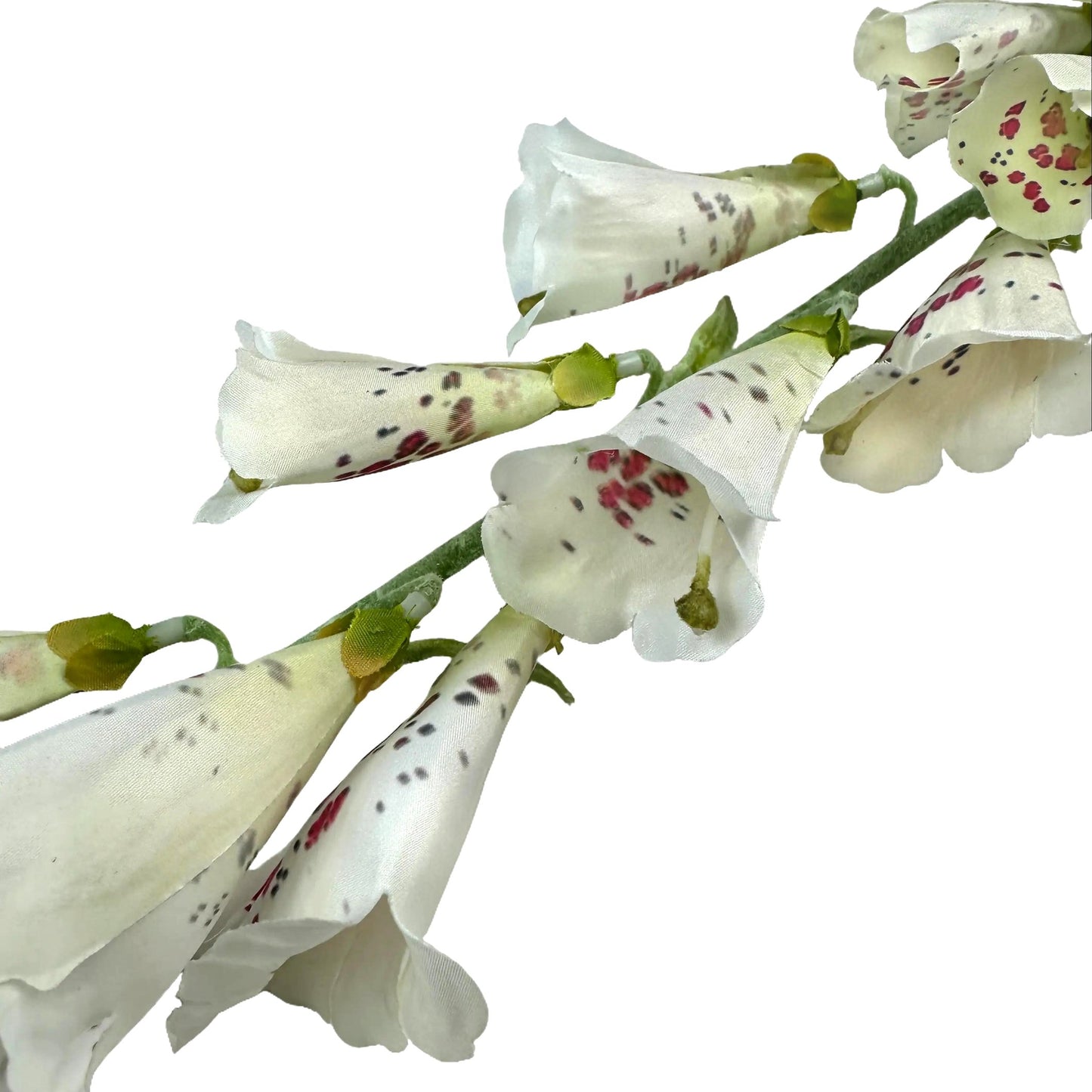 Artificial Foxglove Flower Stem 105cm - Cream