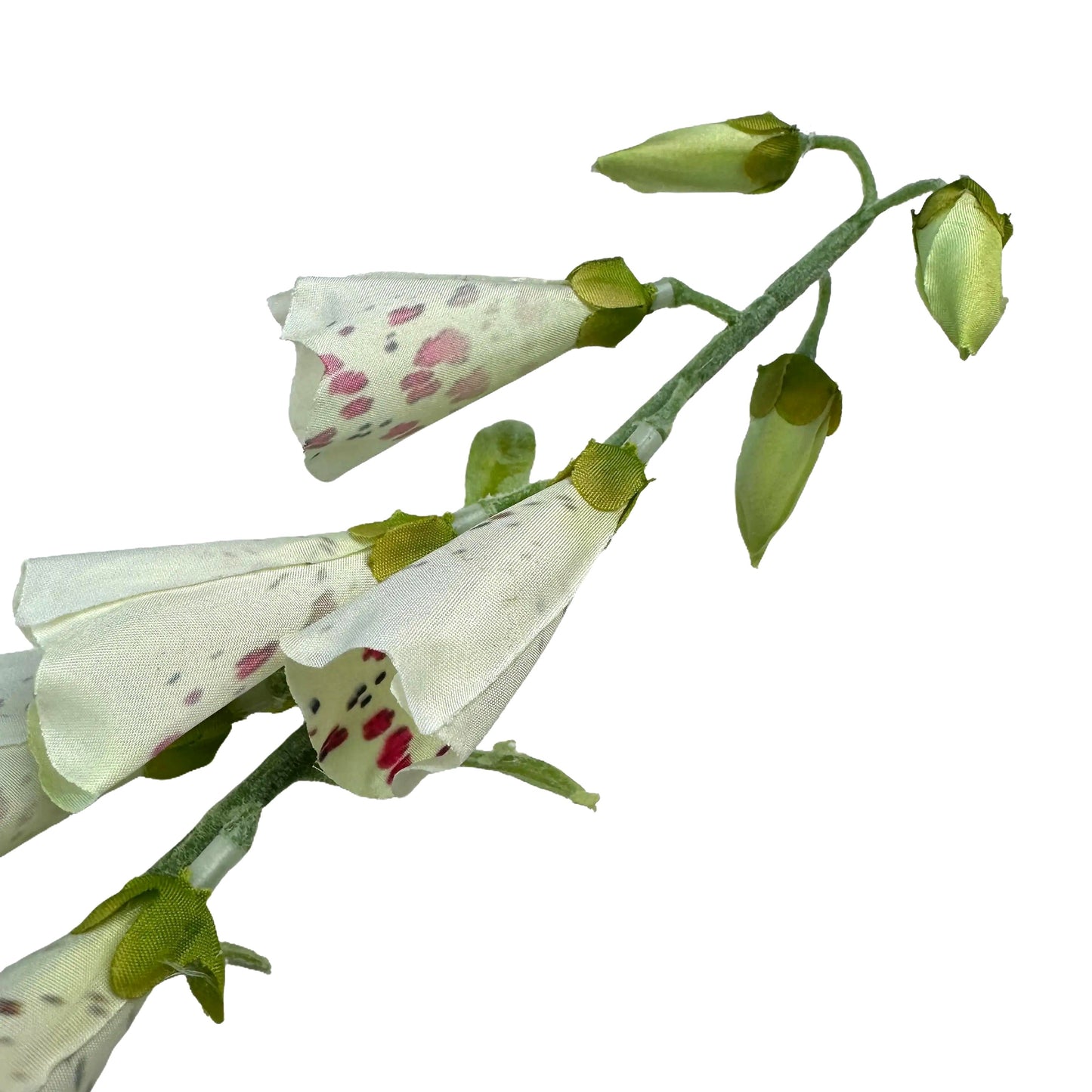 Artificial Foxglove Flower Stem 105cm - Cream