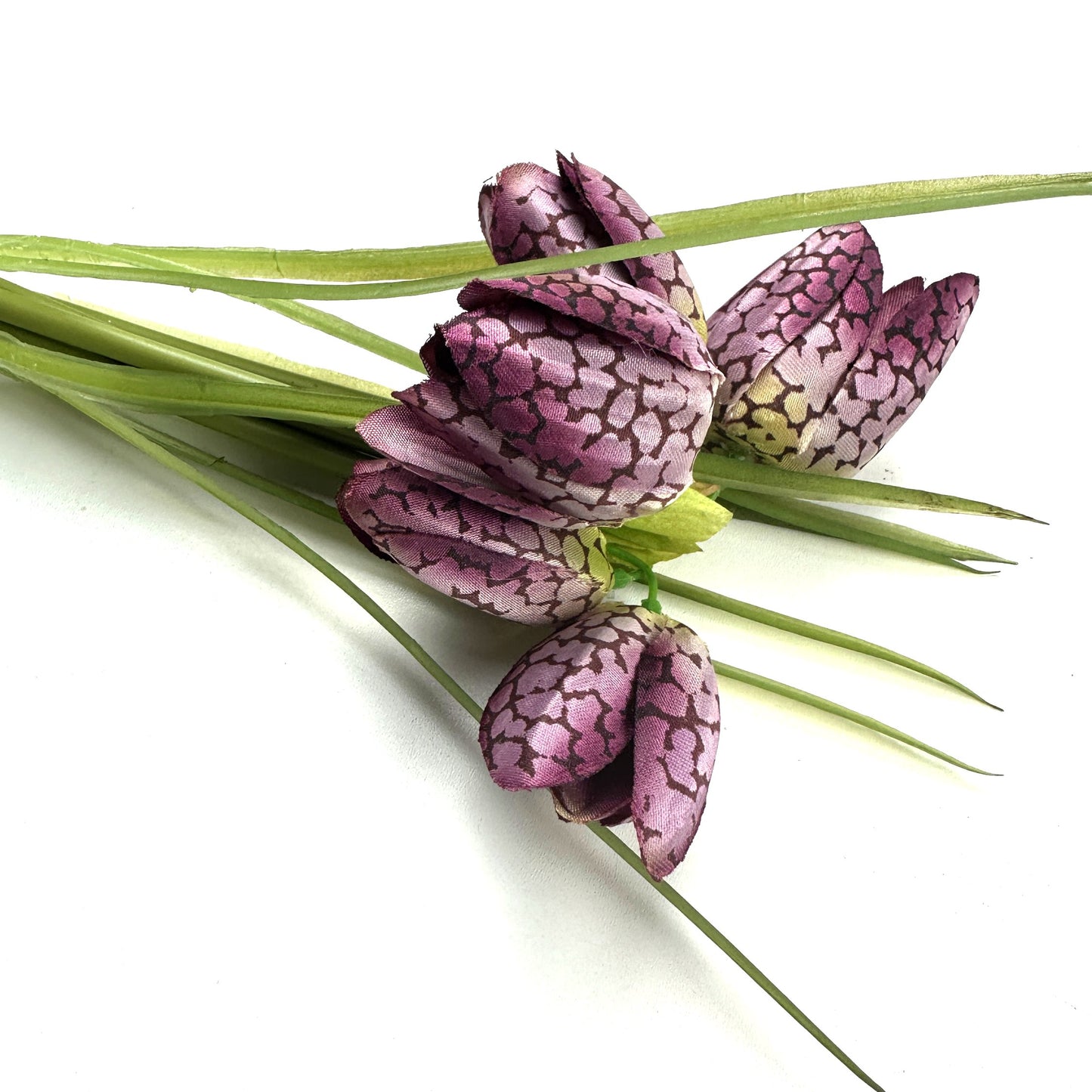 Artificial Fritillaria Flower Bundle 20cm - Purple