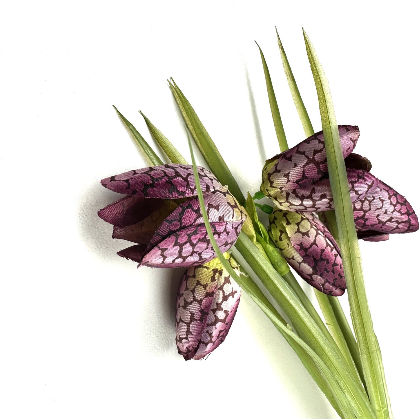 Artificial Fritillaria Flower Bundle 20cm - Purple