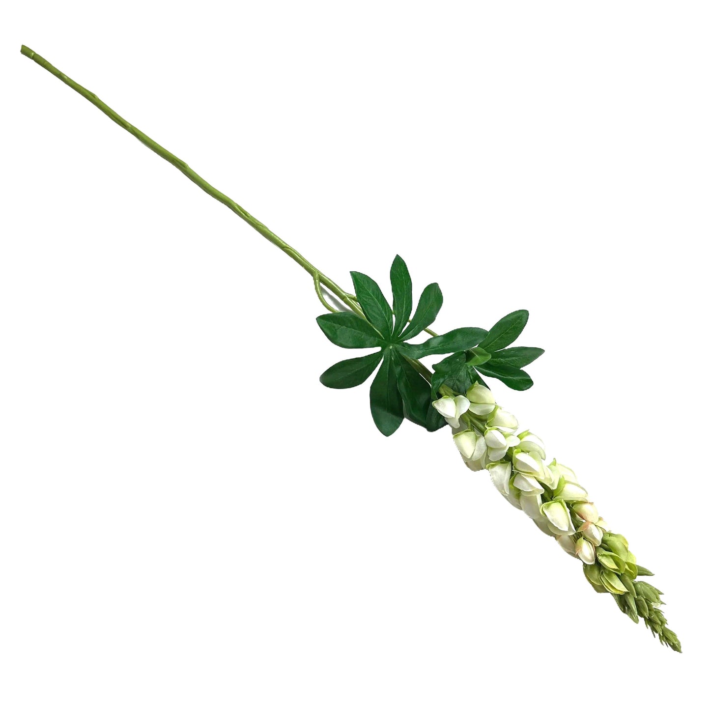 Artificial Lupin Flower Stem 81cm - Cream