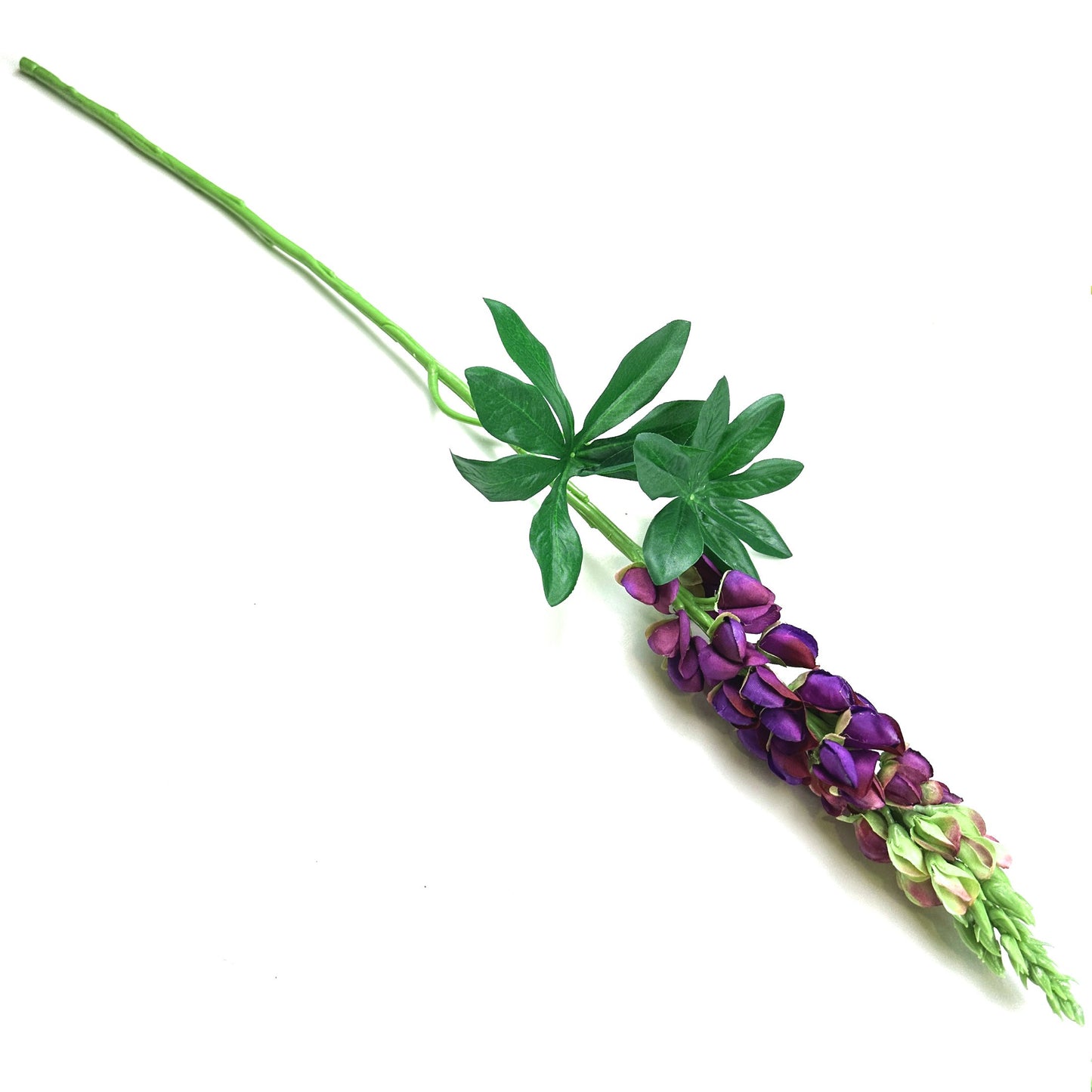 Artificial Lupin Flower Stem 81cm - Purple