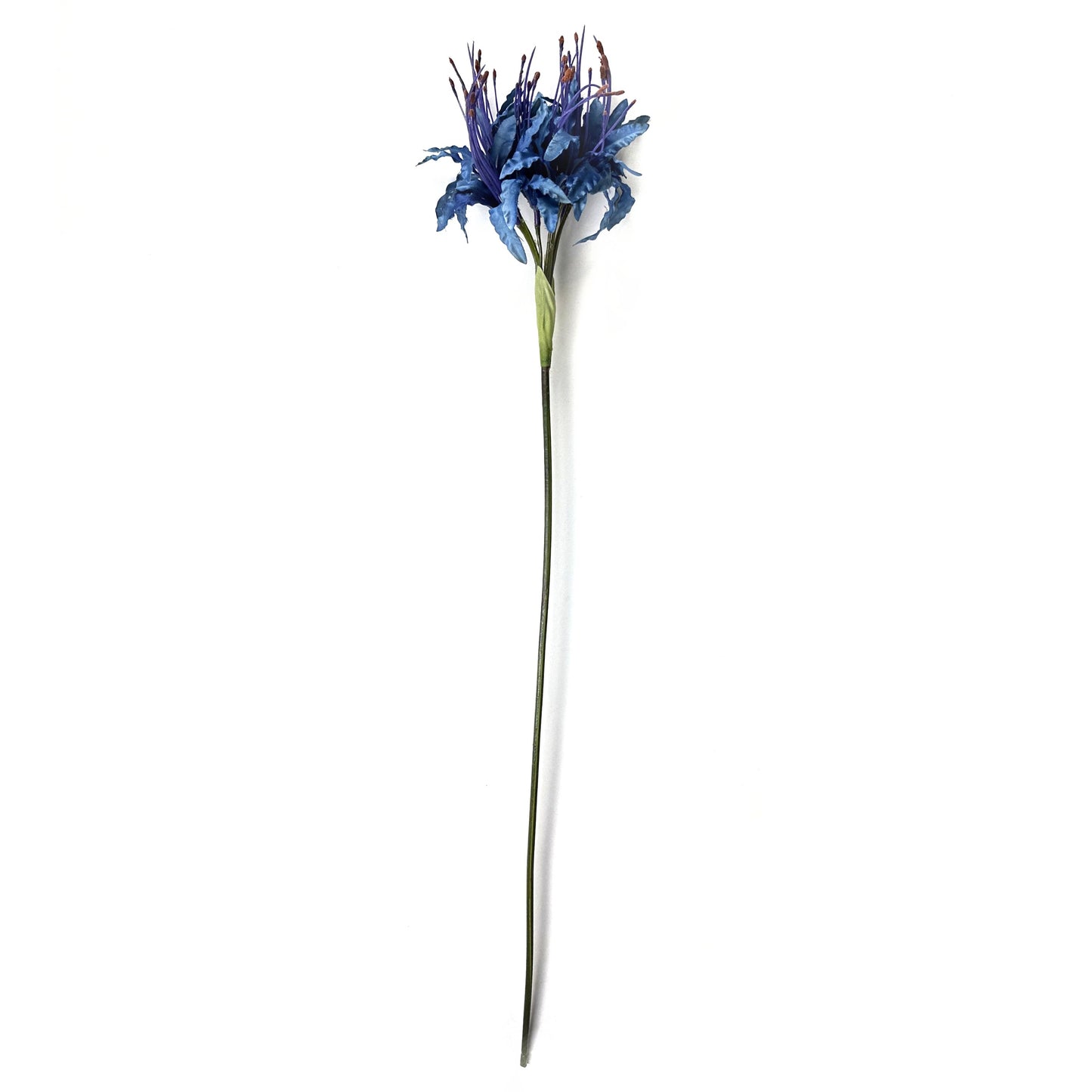 Artificial Nerine Flower Stem 70cm - Blue