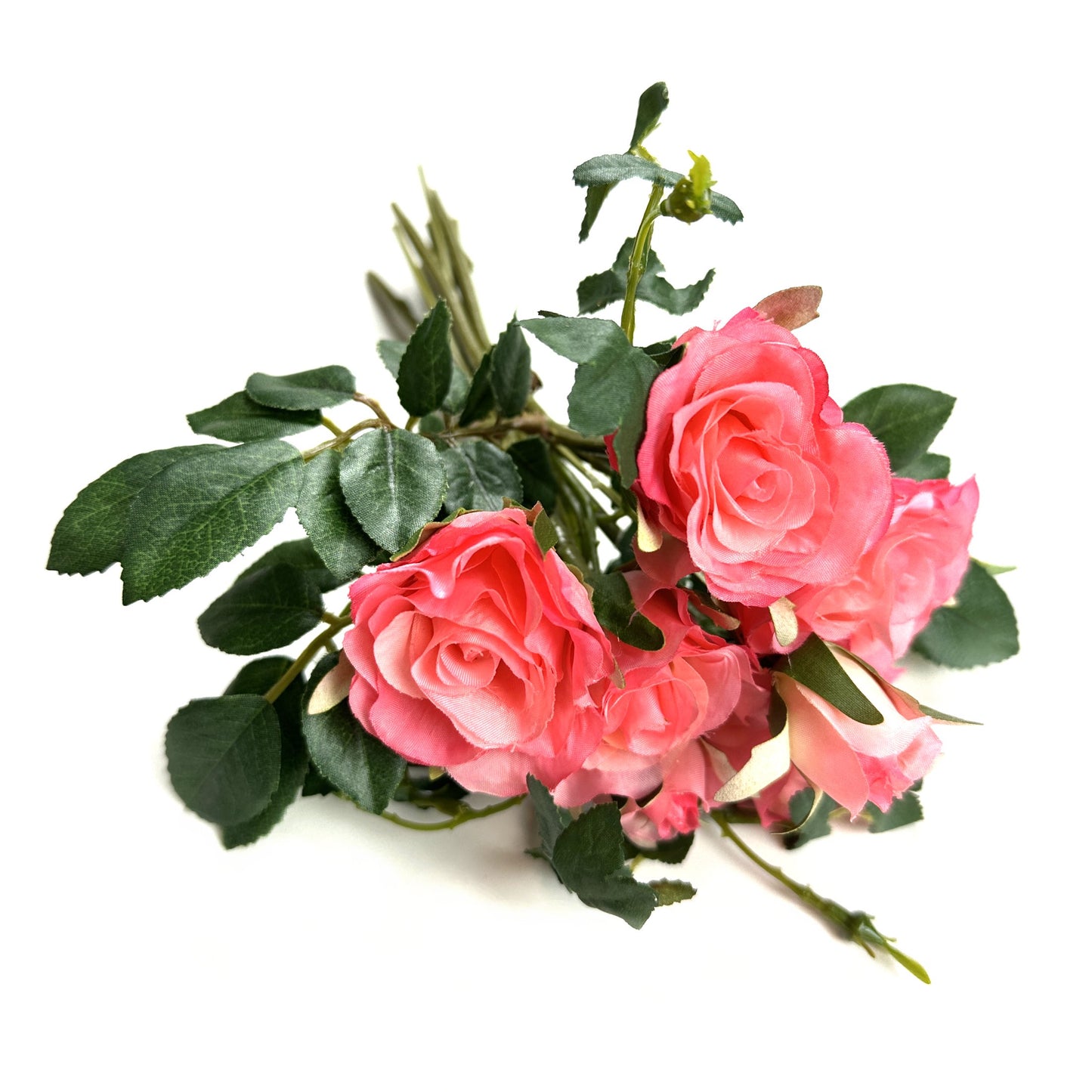 Artificial Rose Bundle 25cm - Pink