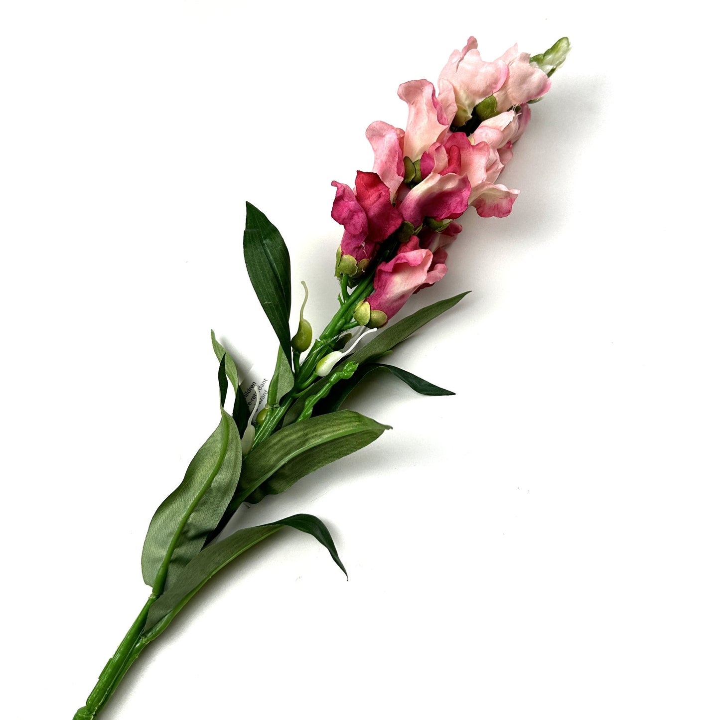 Artificial Snapdragon Flower Stem 58cm - Pink