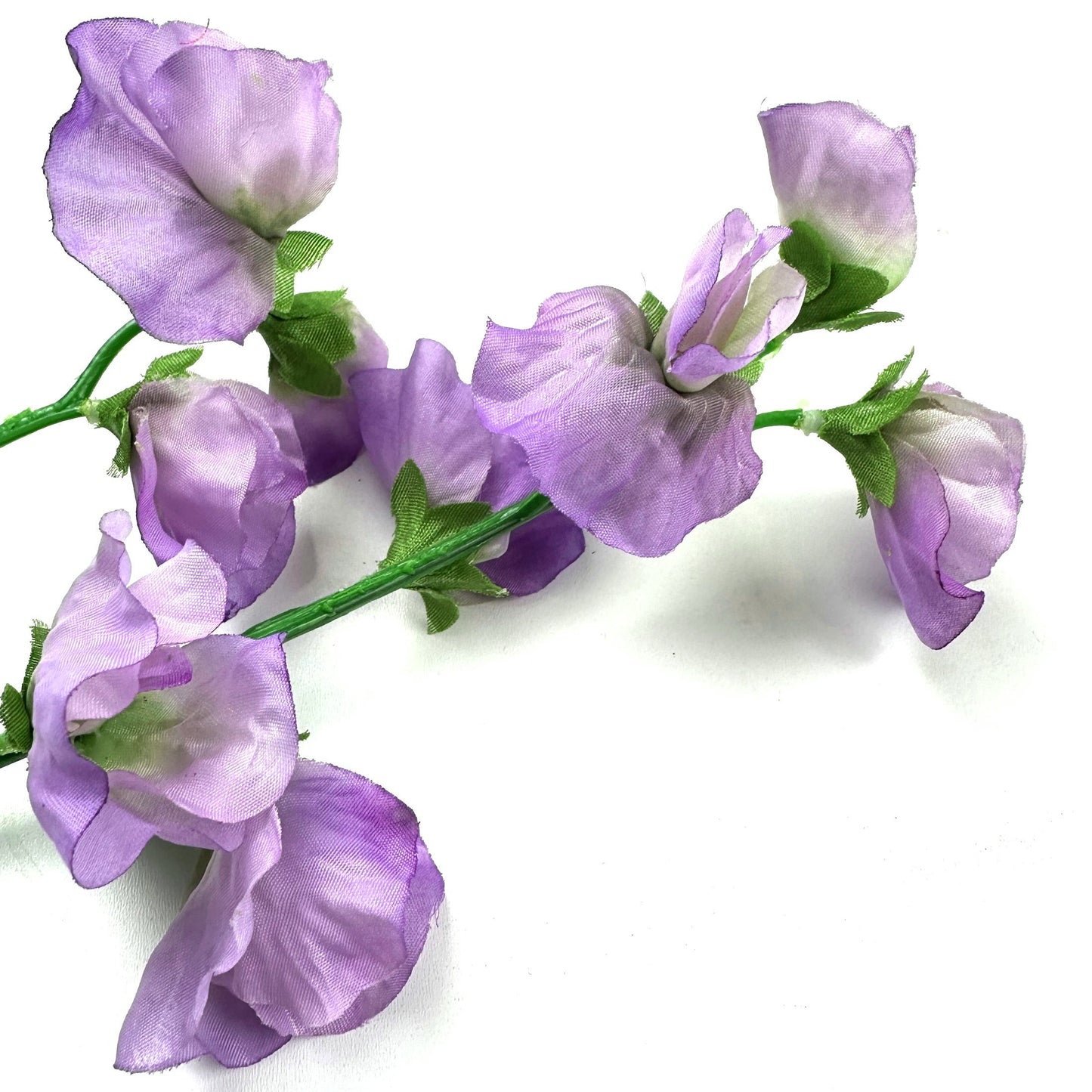 Artificial Sweet Pea Flower Spray 48cm - Lilac