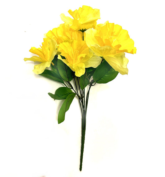 Artificial Daffodil Bush - 35cm