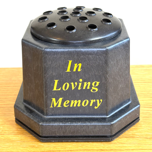 Memorial Grave Vase - In Loving Memory