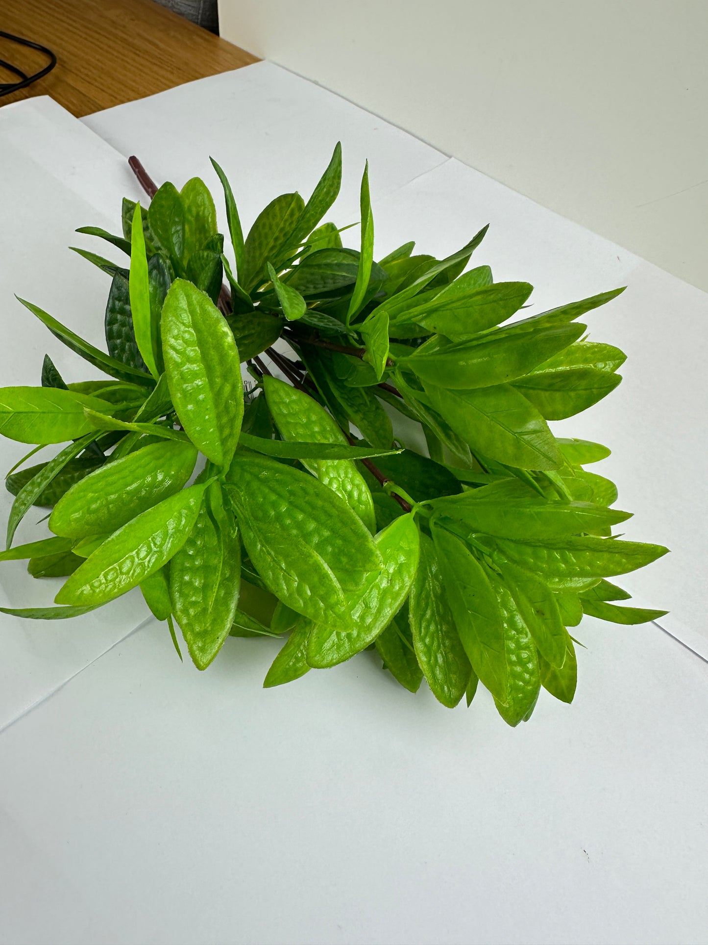 Artificial Faux Bay Leaf Plant 33cm