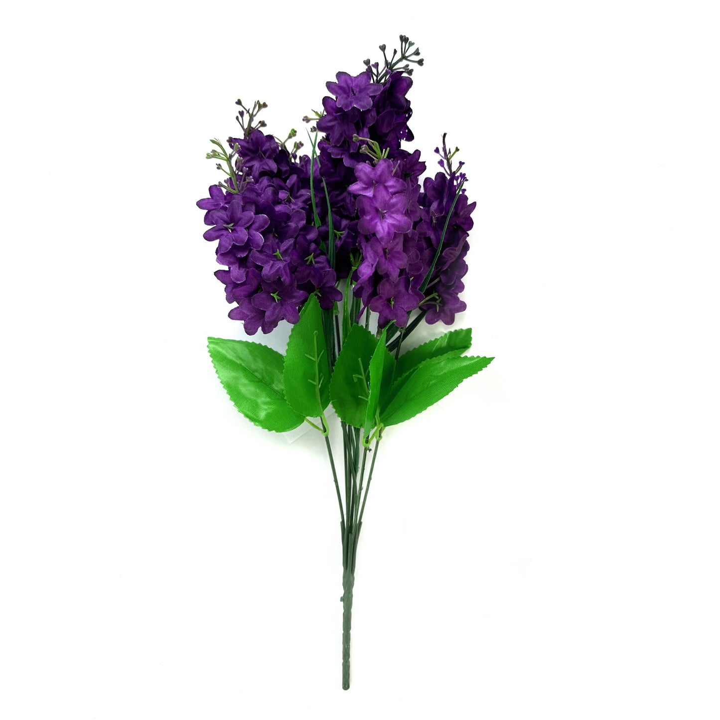 Artificial Lilac Flower Bush - Purple 35cm