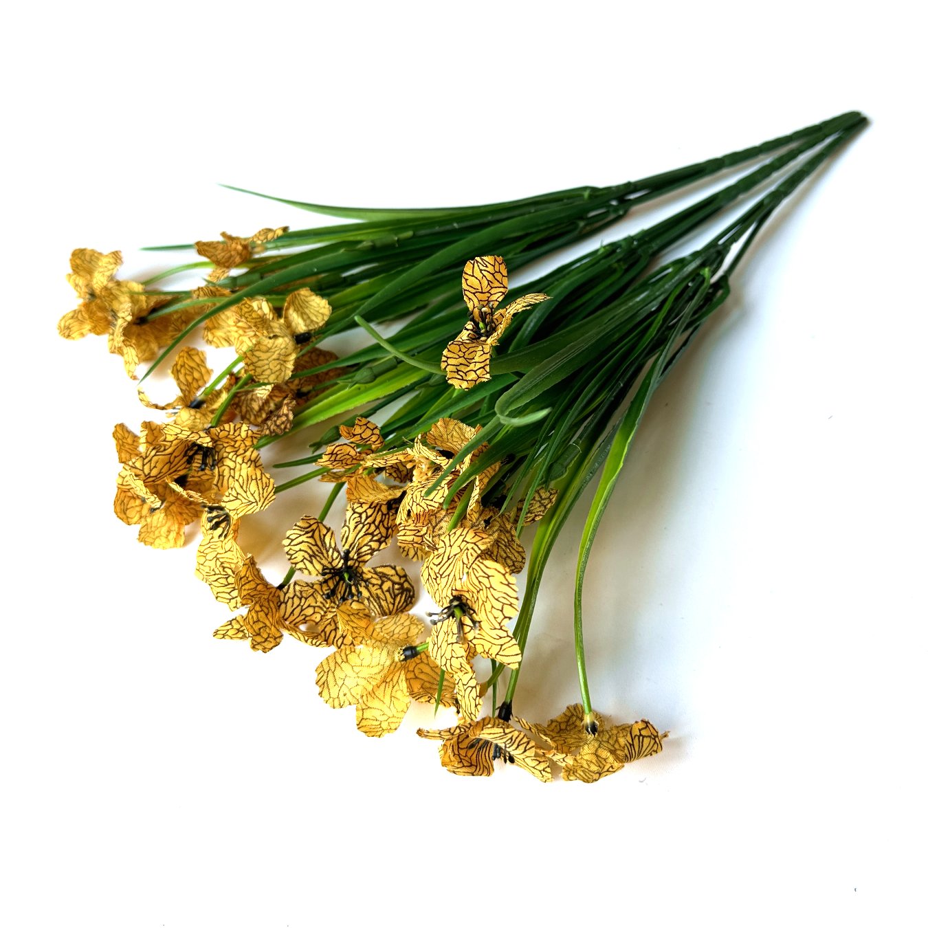 Artificial Cuban Bulrush Plant - Yellow Flowers