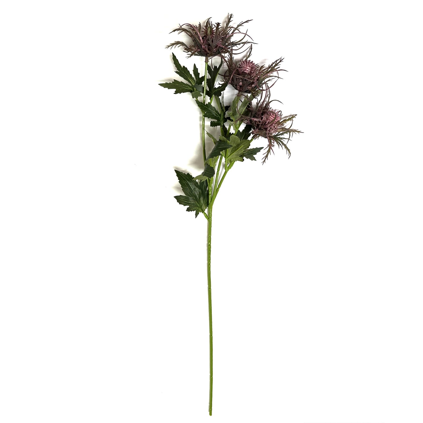 Artificial Sea Holly Lilac Faux Flower Stem