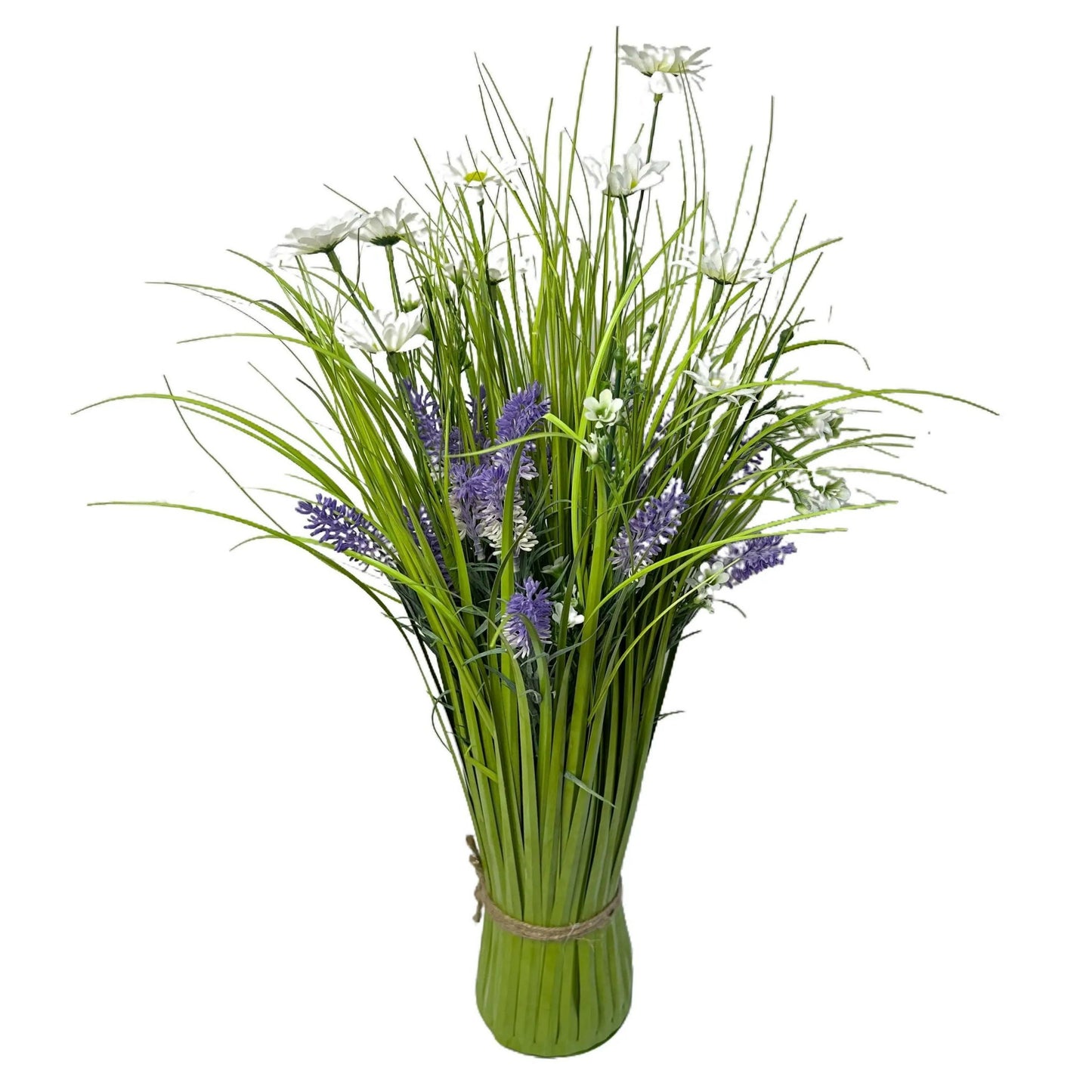 Artificial Grass, Lavender and Wild Flower Arrangement 57cm