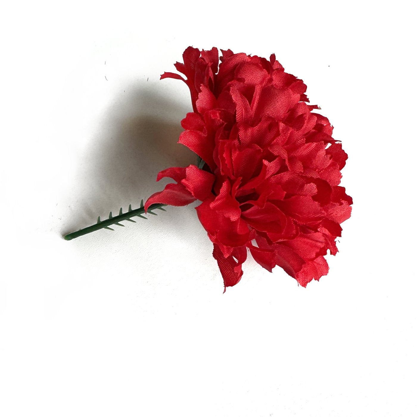 Pack of 10 Artificial Red Carnation Flower Picks