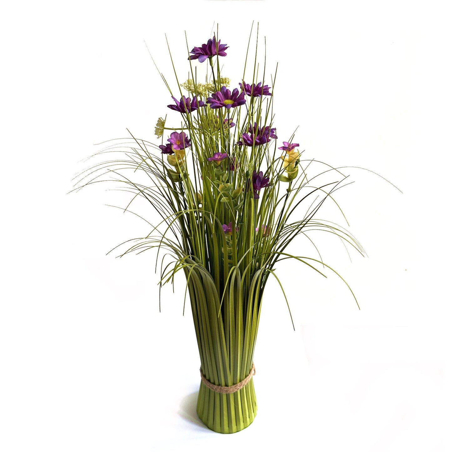 Artificial Grass and Wildflower Arrangement 57cm