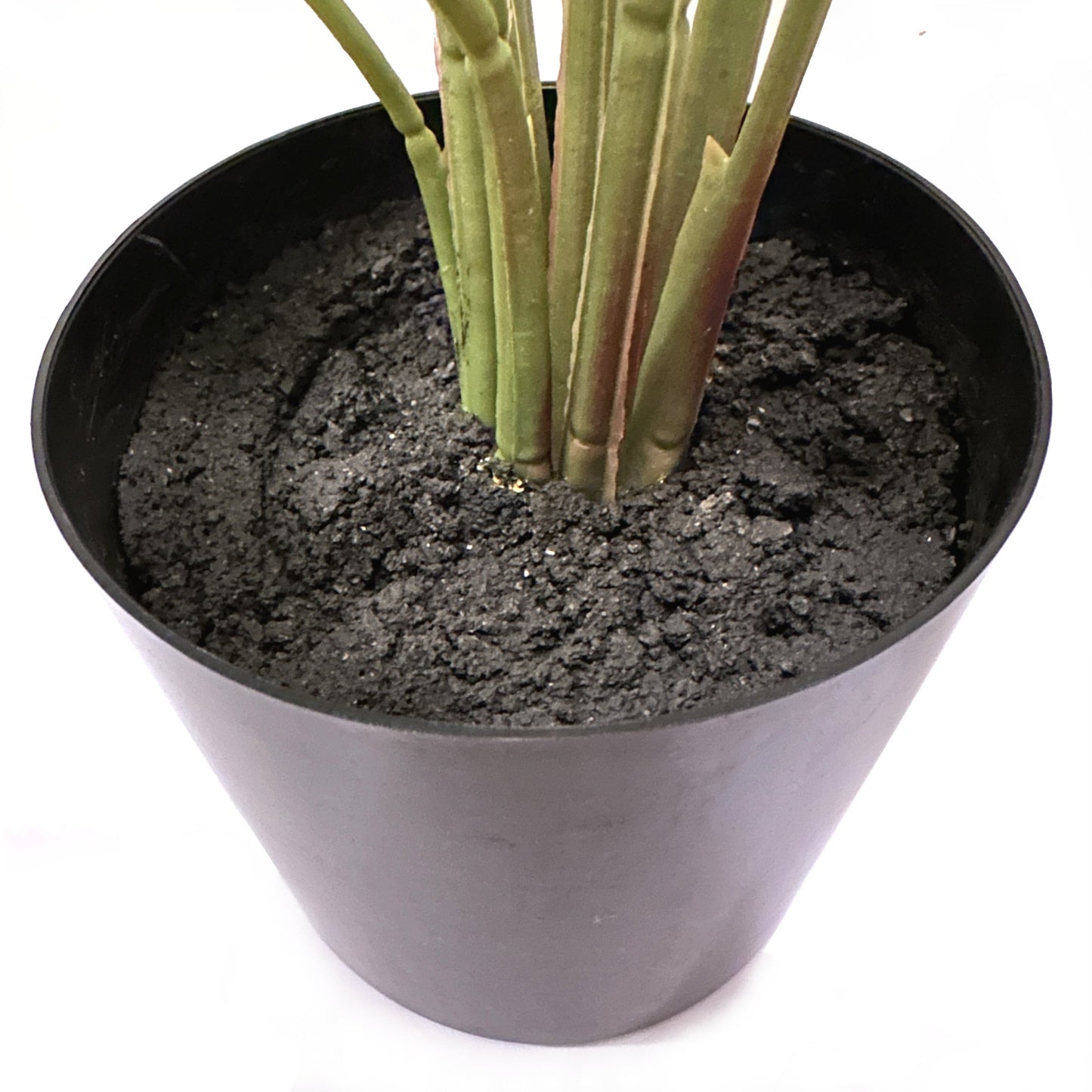 Artificial Philodendron Plant in Black Pot 43cm