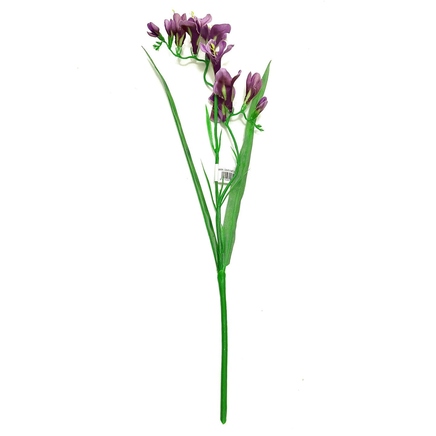 Artificial Freesia Faux Purple Flowers