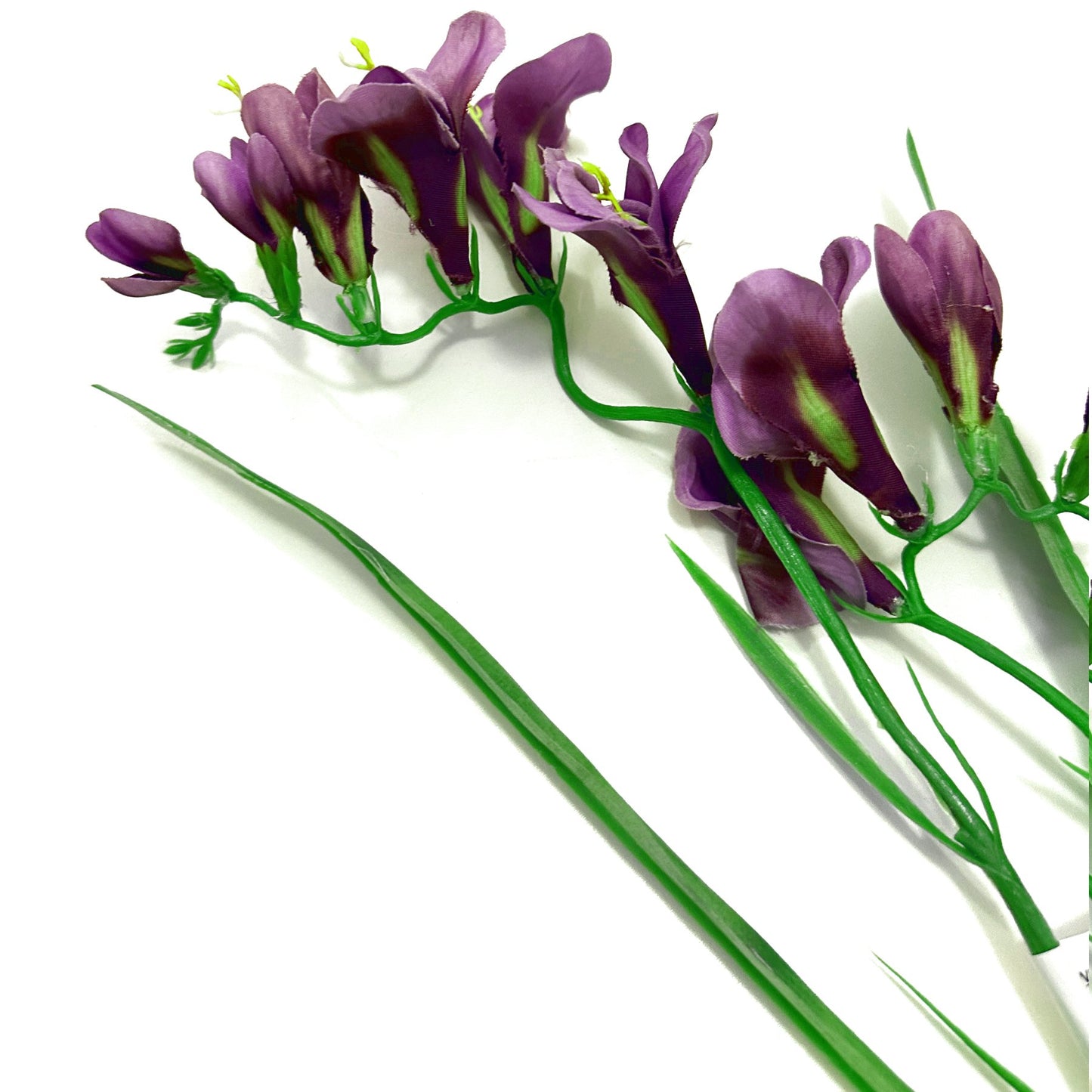 Artificial Freesia Flower Spray 56cm - Purple