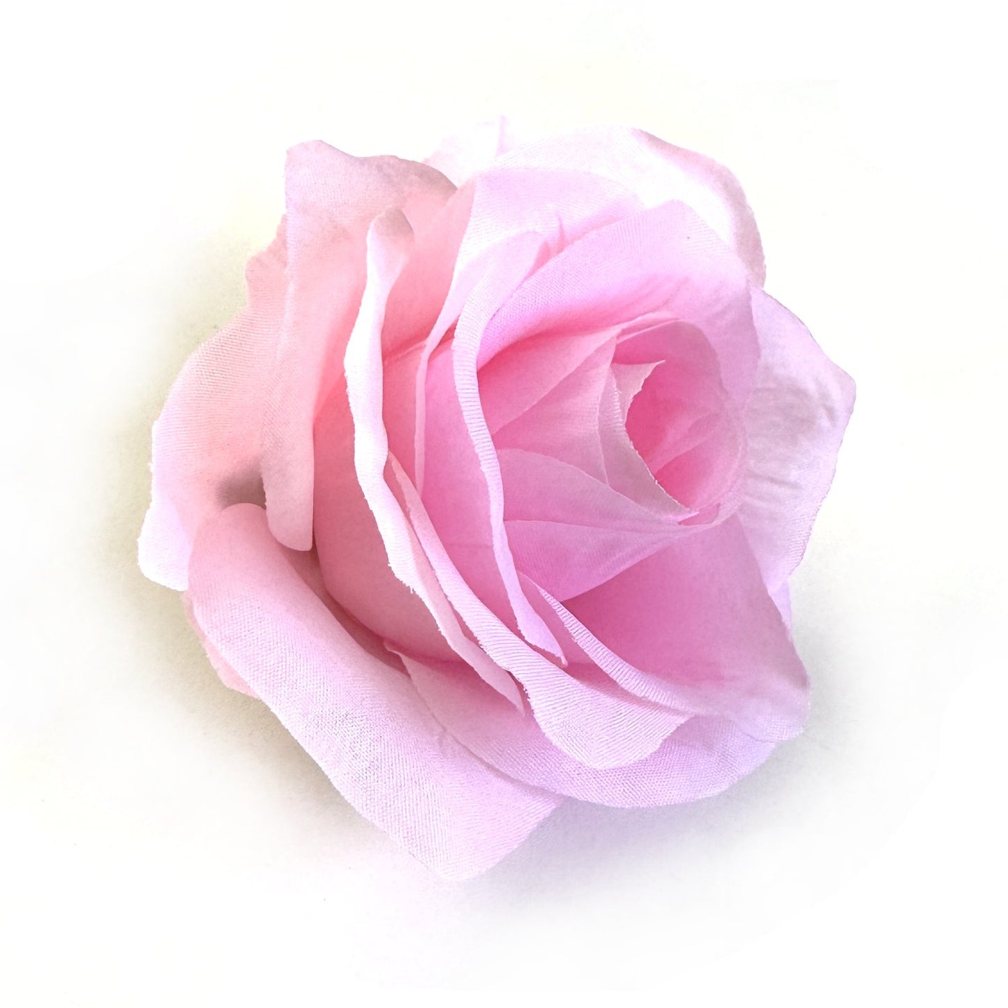 Pack of 100 Artificial Light Pink Rose Flower Heads
