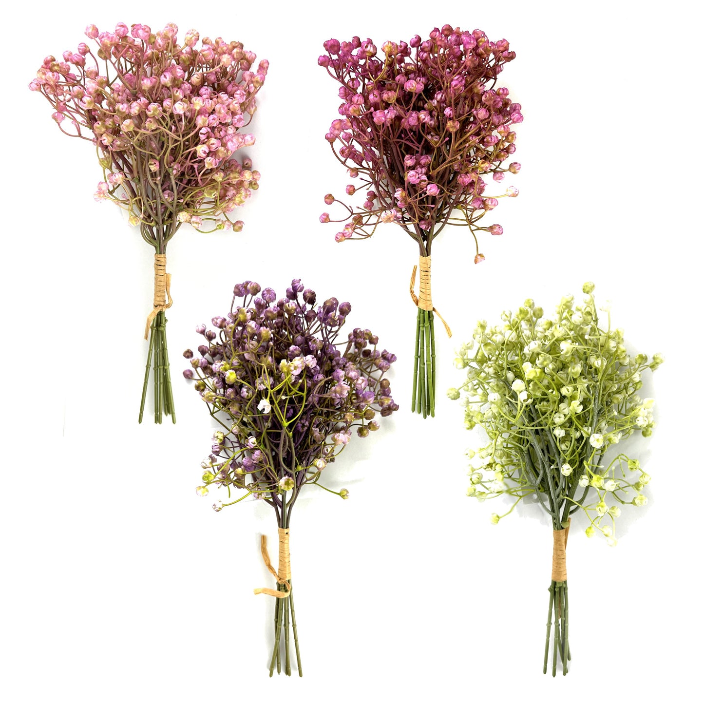 Artificial Gypsophila Flower Bundle 6 Stems 33cm