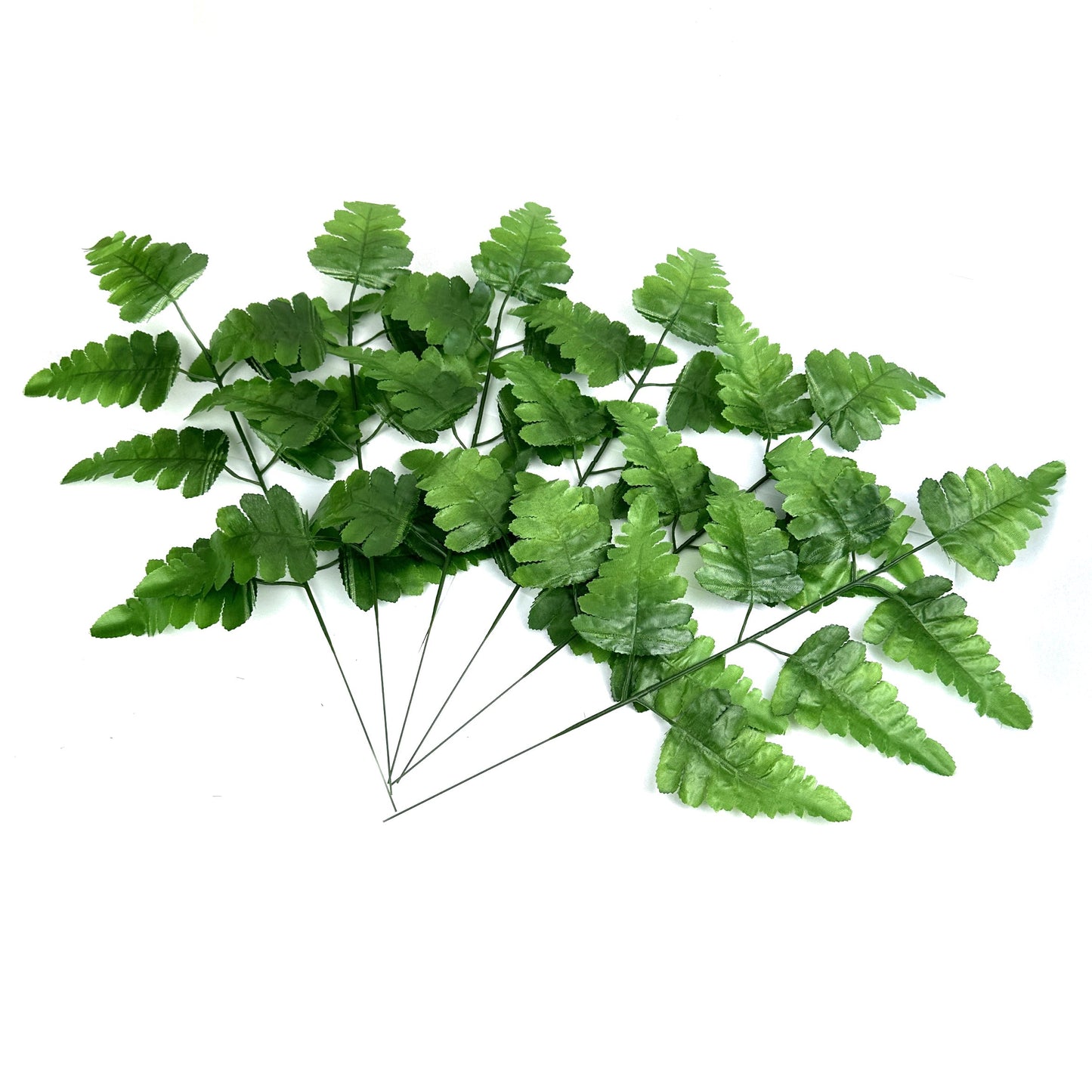 Set of 6 Artificial Fern Leaves 44cm