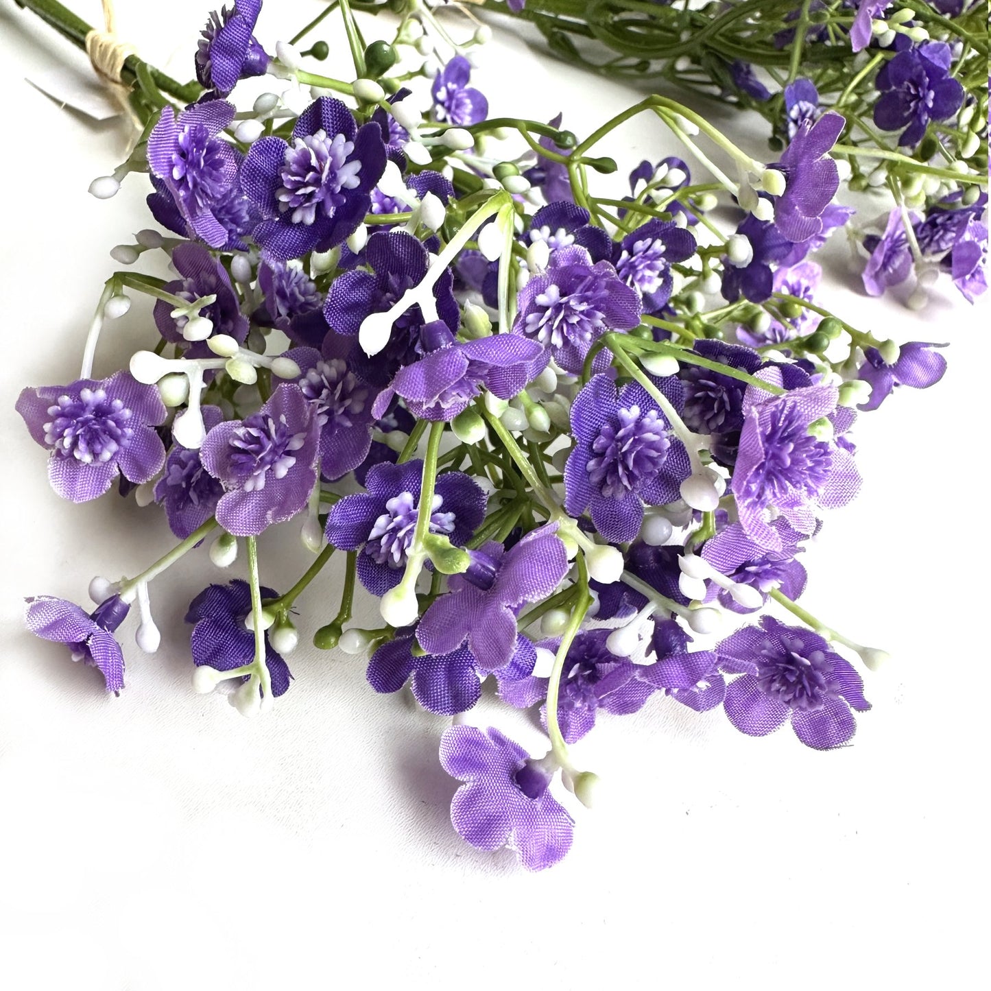 Artificial Forget Me Not Flower Bundle - Purple