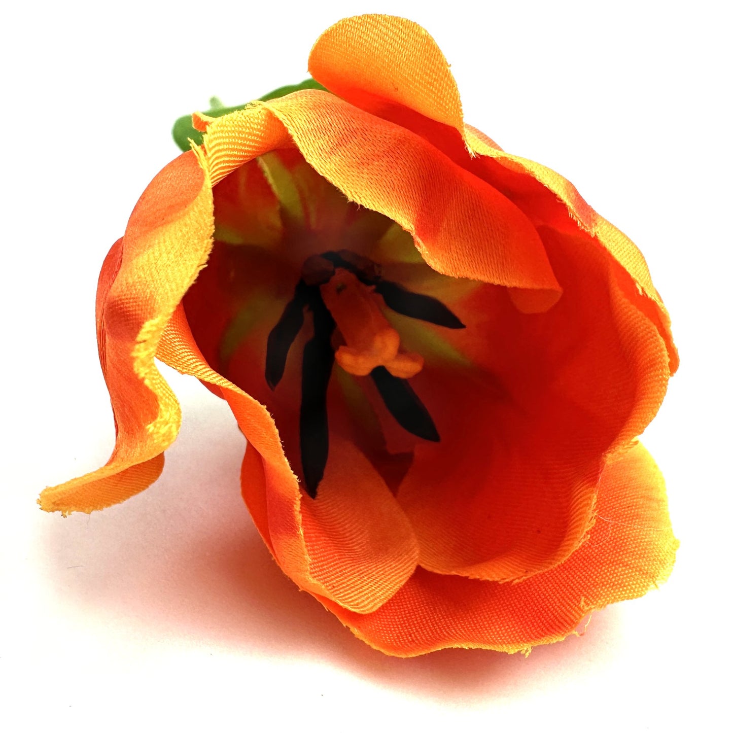 Artificial Orange Tulip Flower Stem 41cm