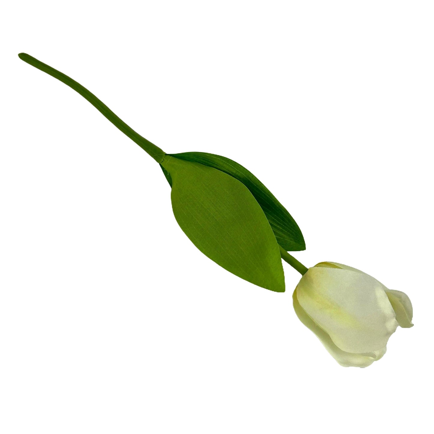 Artificial Ivory Tulip Flower Stem 41cm