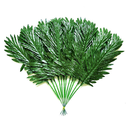 Pack of 12 Artificial Palm Leaves - 50cm