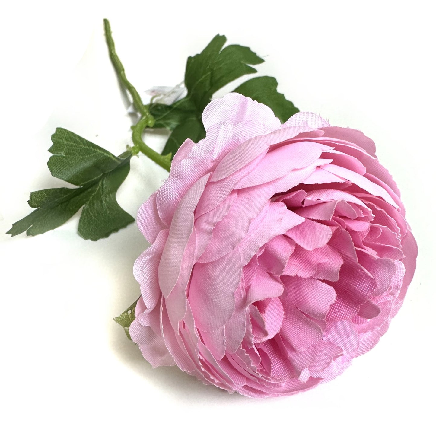 Artificial Peony Pink Flower Stem 38cm