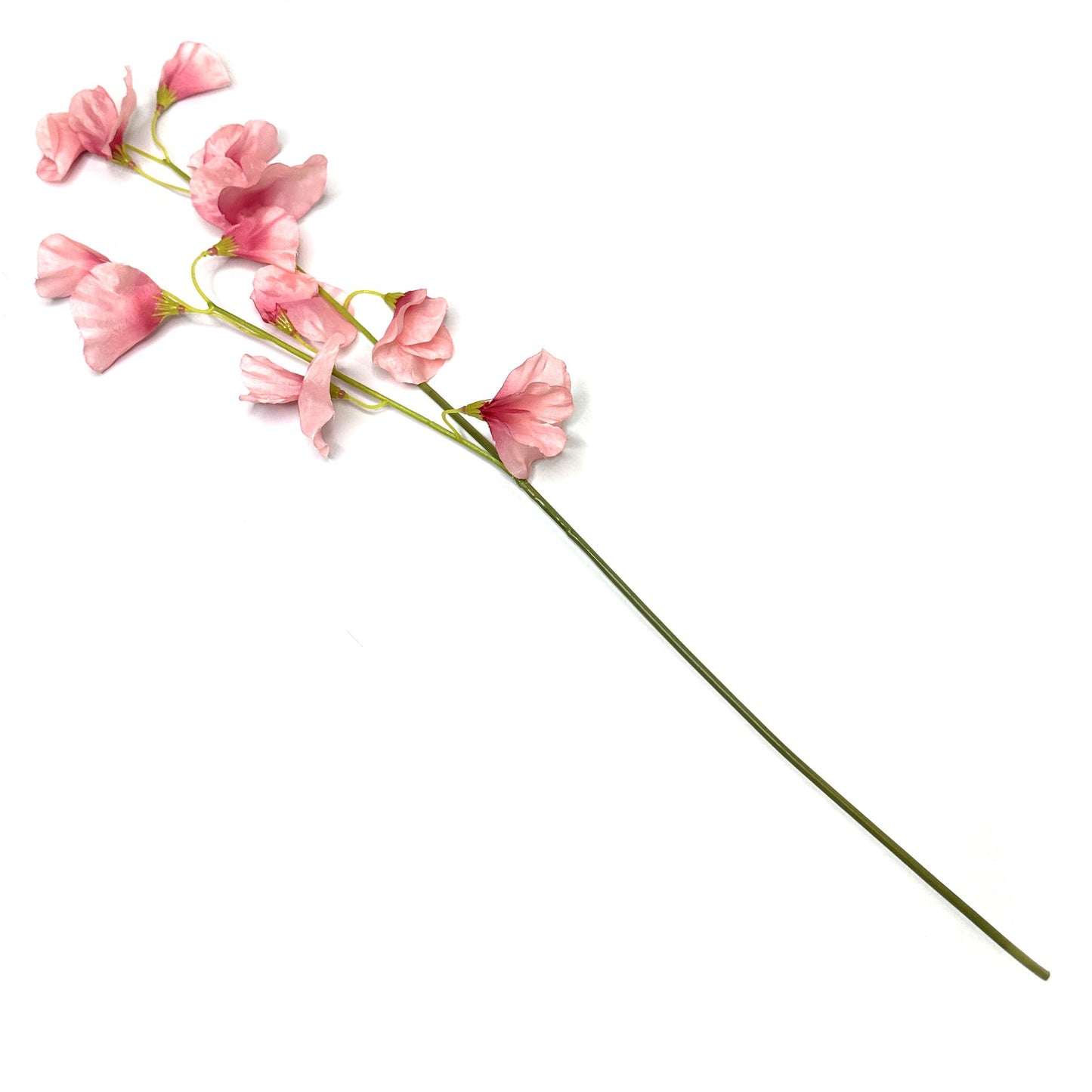 Artificial Sweet Pea Flower Spray - Pink