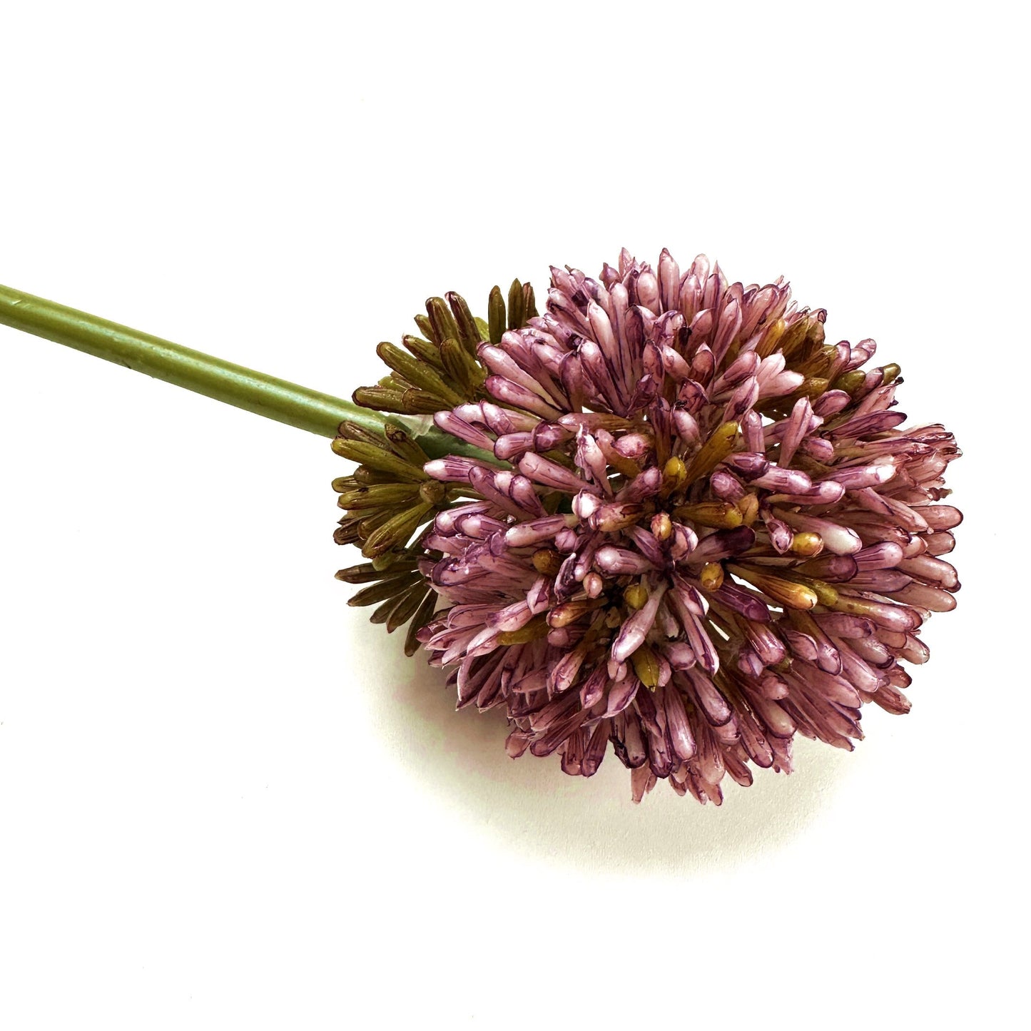 Artificial Allium Flower Stem 55cm - Pink