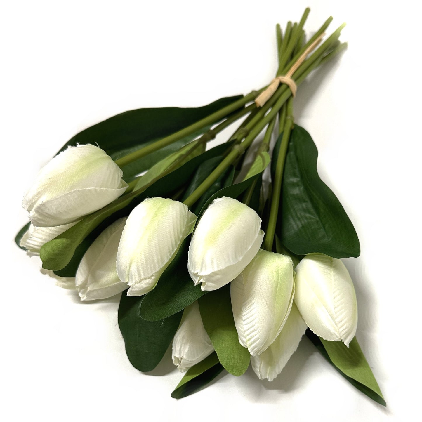 Artificial Tulip Flower Bundle - Ivory