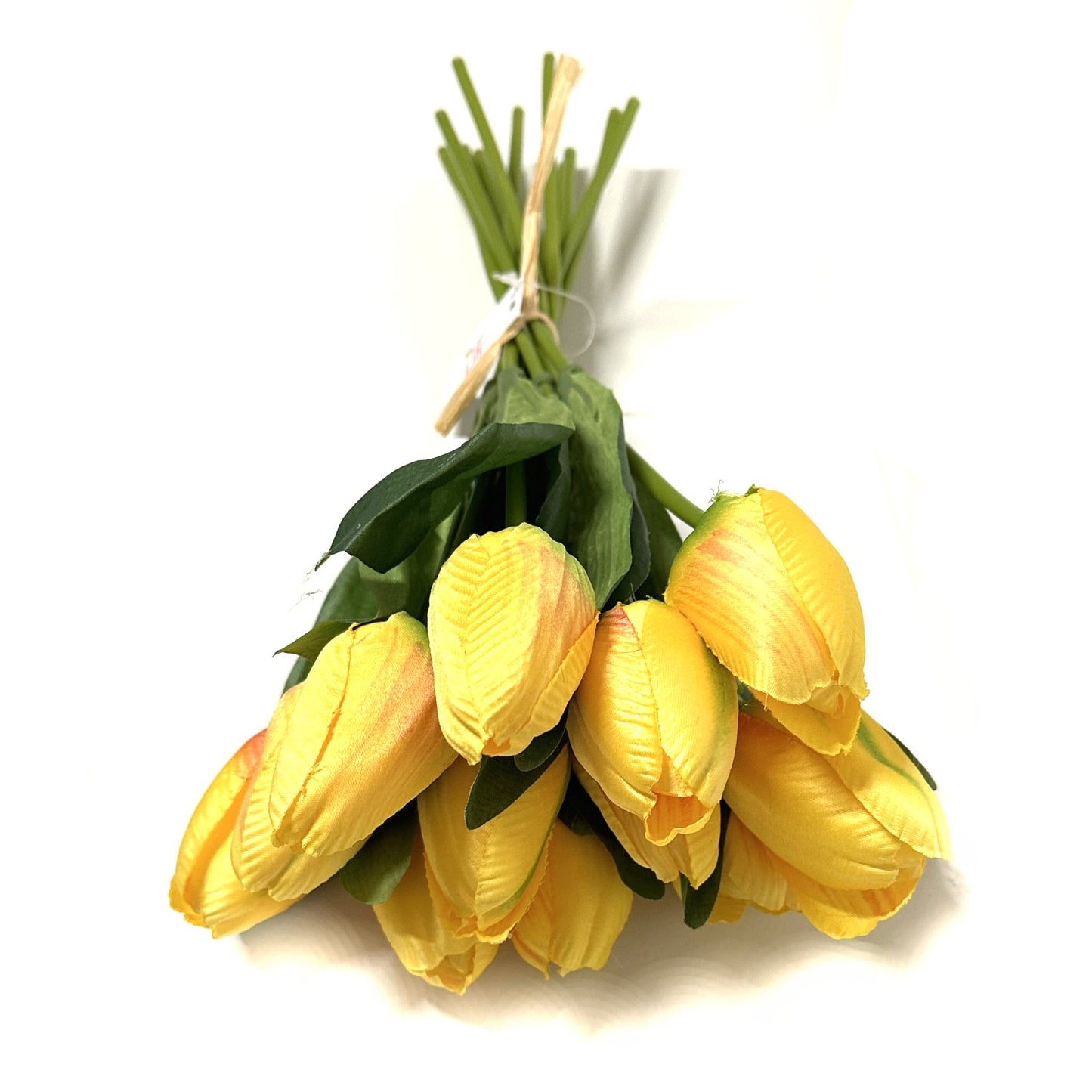 Artificial Tulip Flower Bundle - Yellow