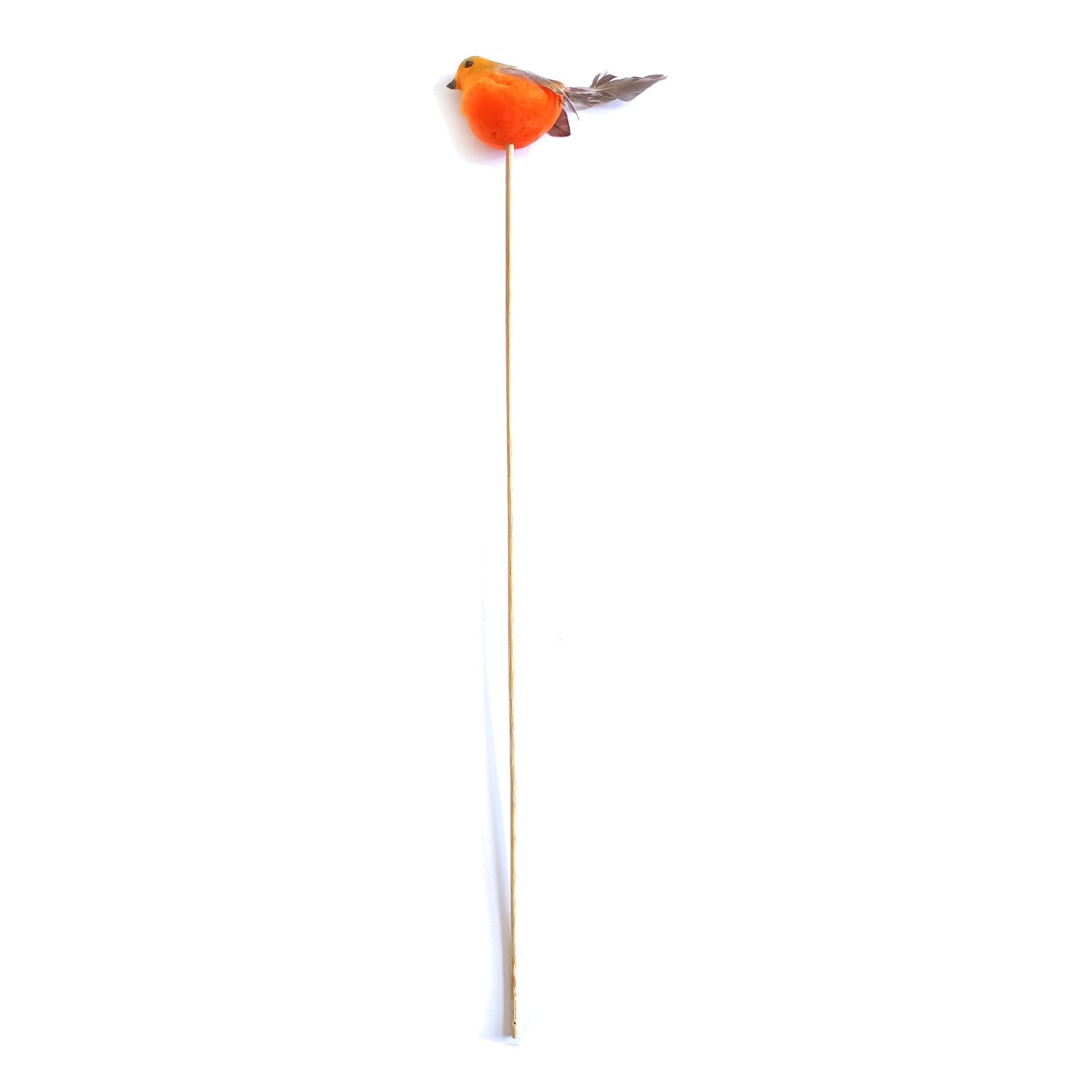 Red Robin on Stick Decoration