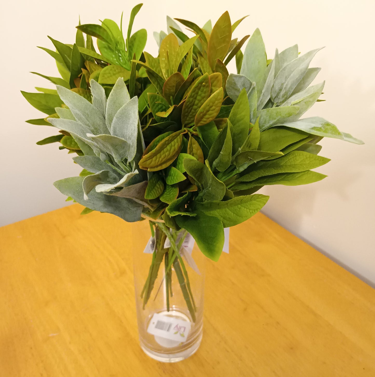 Artificial Sage Leaf and Bay Leaf Stems Arrangement