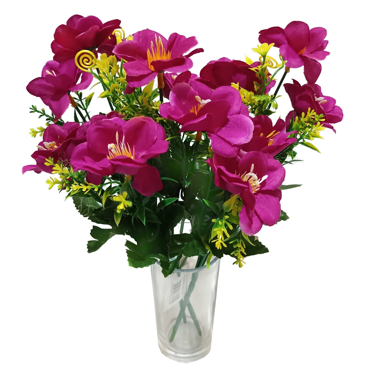 Artificial Mini Cosmos Flower Bush 31cm - 6 Colours to Choose From