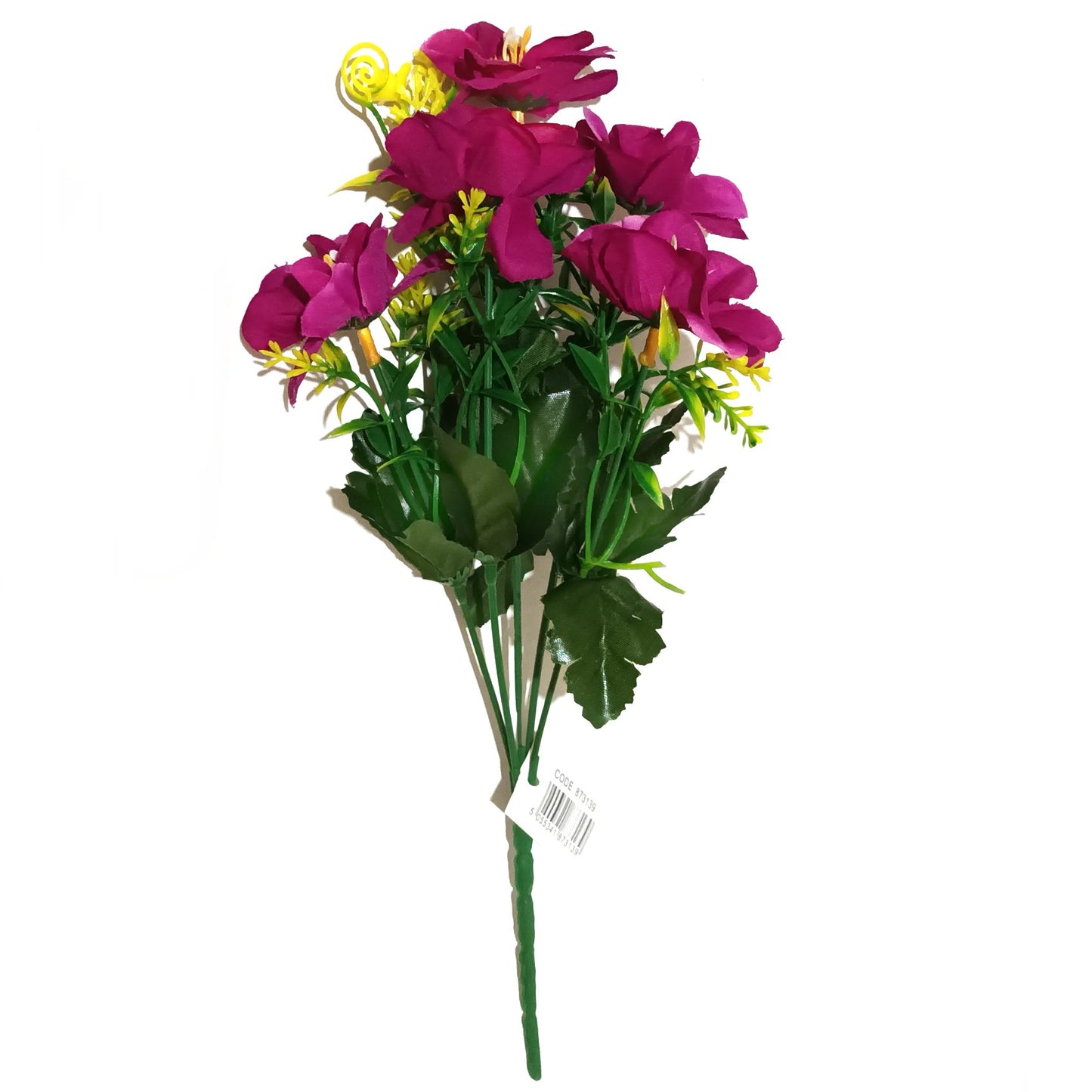 Artificial Mini Cosmos Flower Bush 31cm - 6 Colours to Choose From