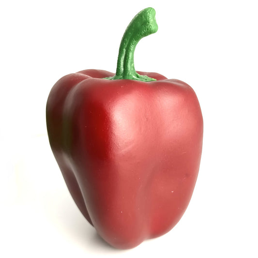 Artificial Red Pepper Faux Vegetable Prop