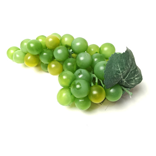 Artificial Bunch of green Grapes Faux Fruit Prop