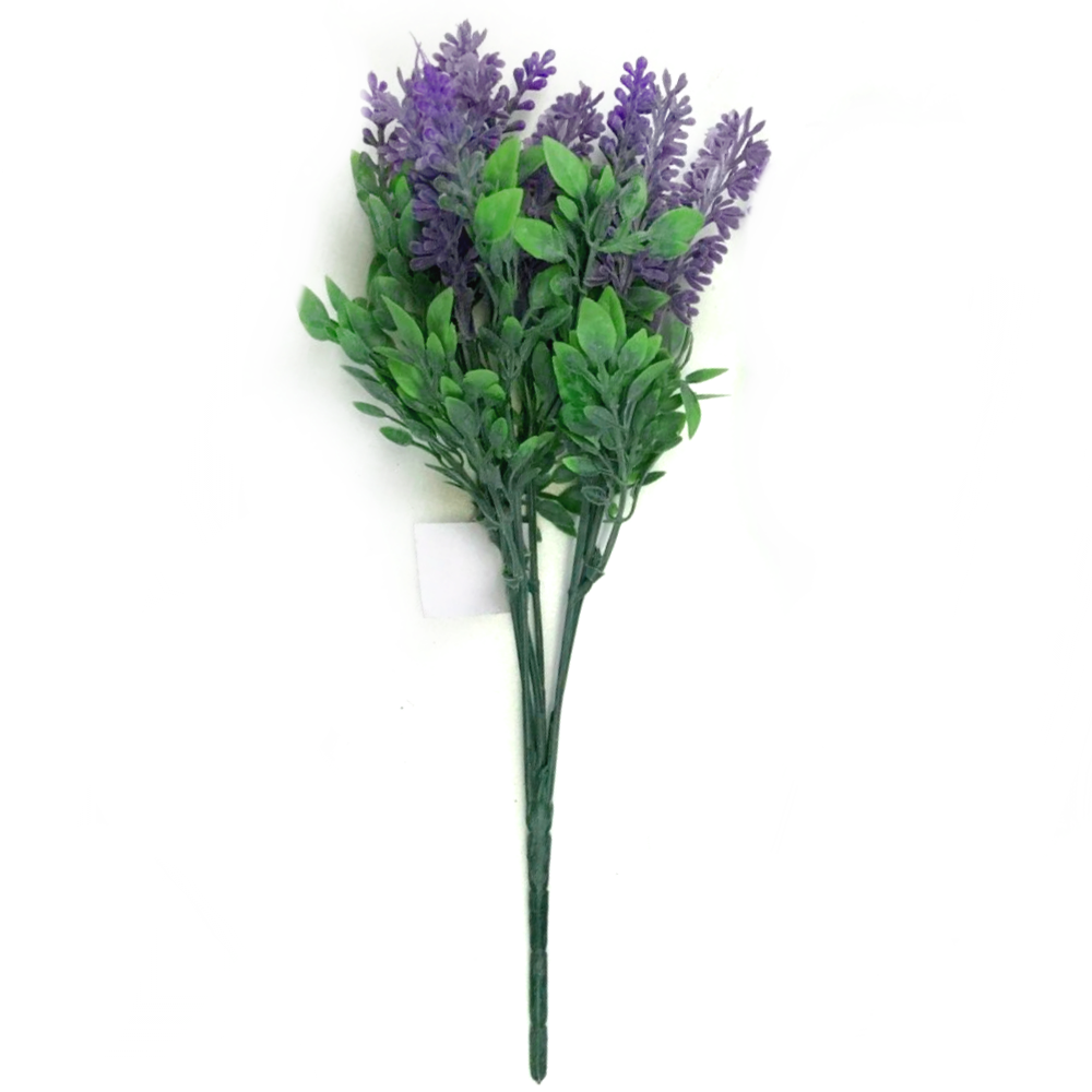 Artificial Lavender Plant with faux purple flowers