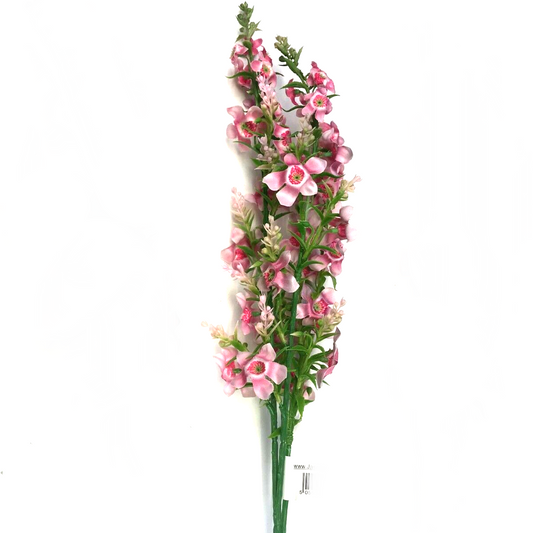 Artificial Catmint Flower Spray Pink 75cm