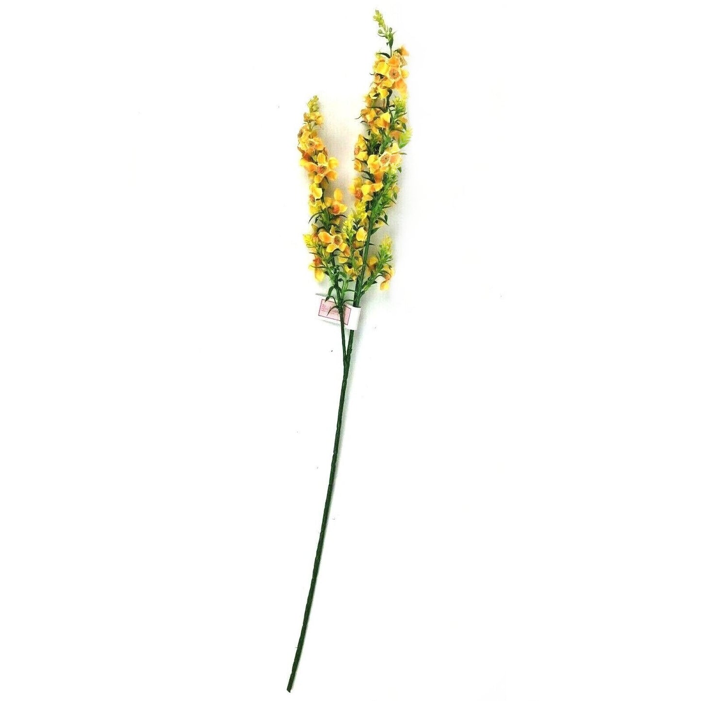 Artificial Catmint Flower Spray Yellow 75cm