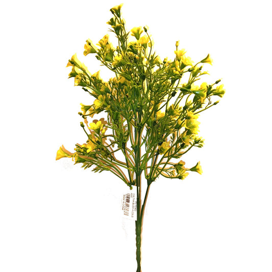 Artificial Caltha 'Marsh Marigold' plant with yellow flowers