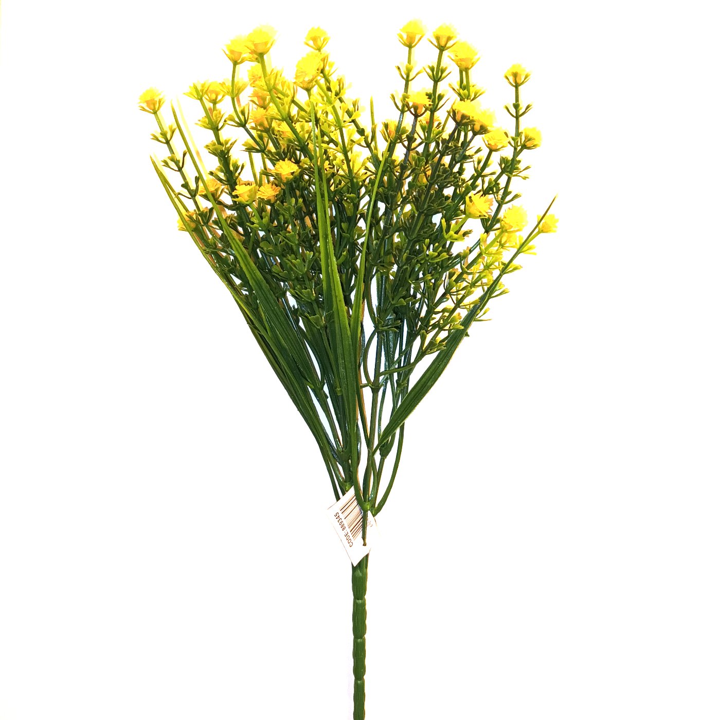 Artificial Gypsophila Plant with yellow Faux Flowers
